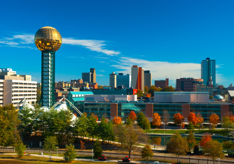 Knoxville Tennessee Skyline