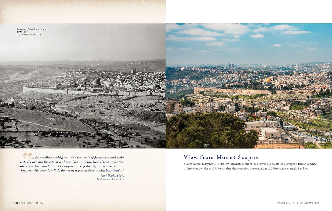 Mount Scopus Jerusalem Temple Before and After