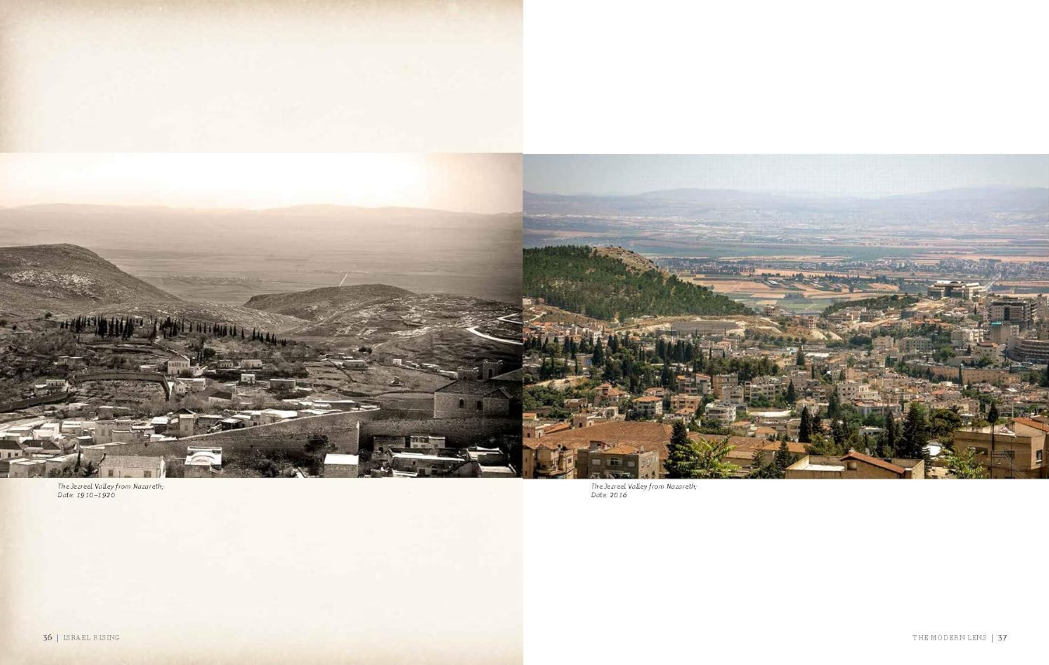 Jezreel Valley Before and After