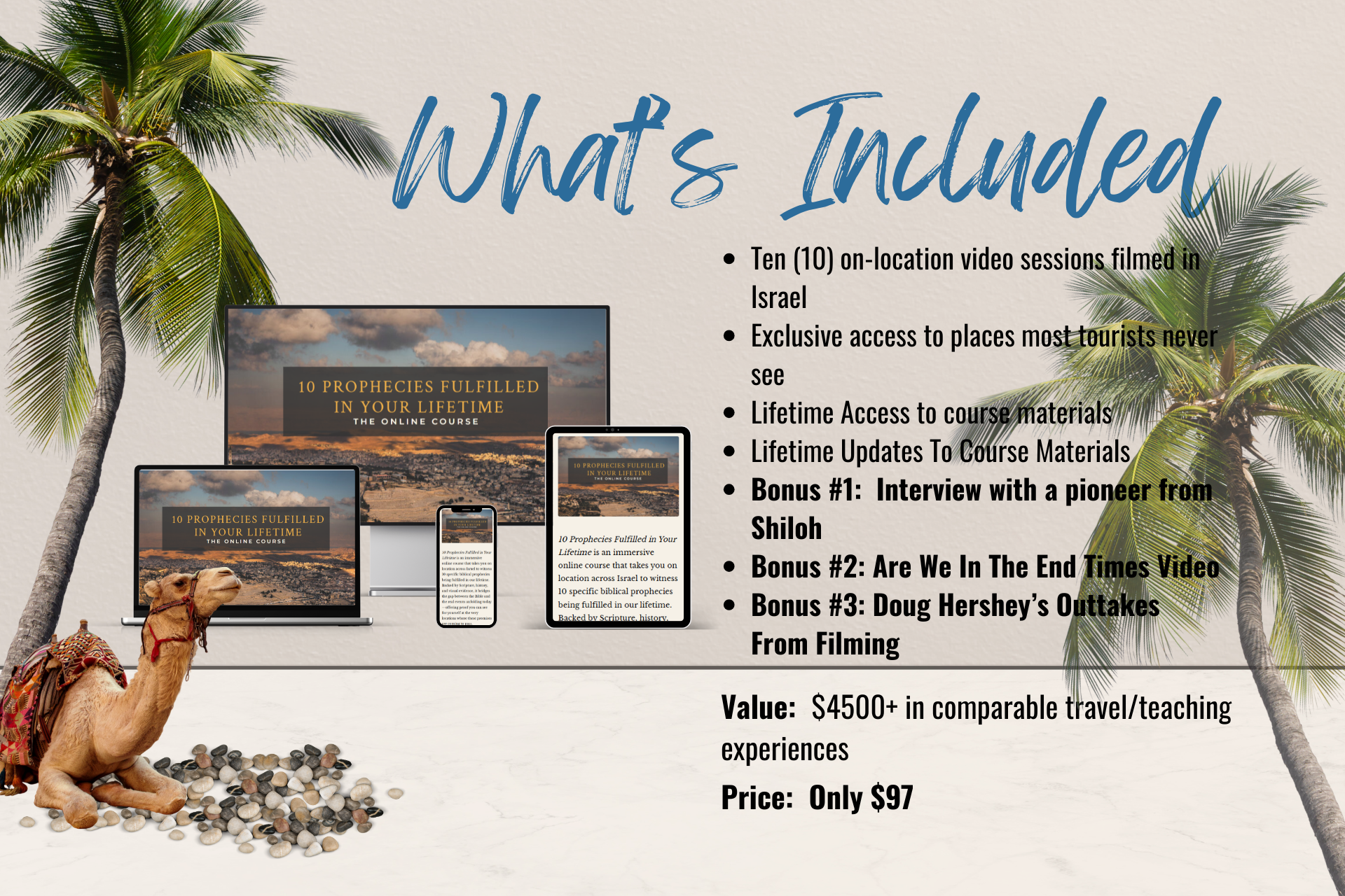 What's Included In The Course Image