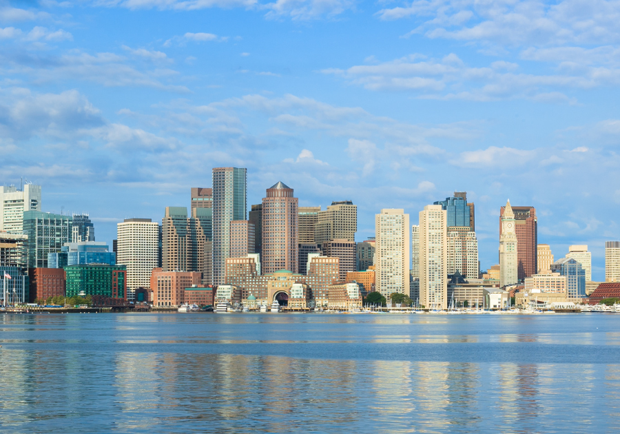 Boston Massachusettes Skyline