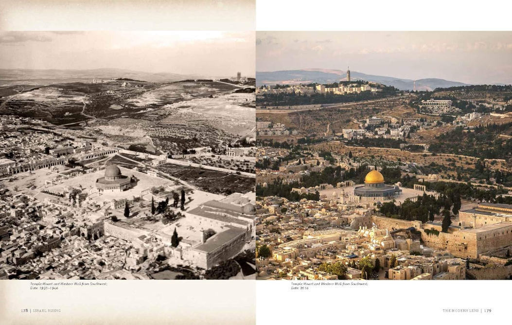 Temple Mount Jerusalem Before and After